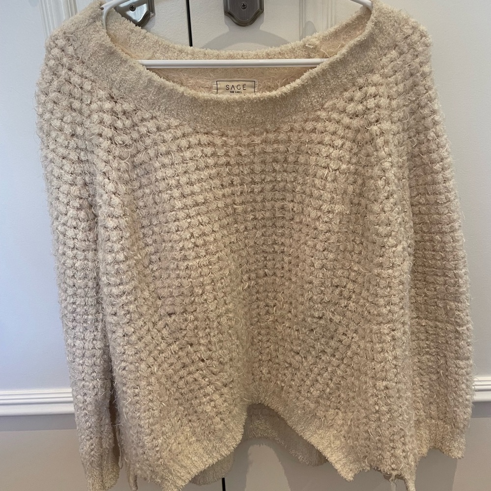 Sage the Label Soft white Sweater